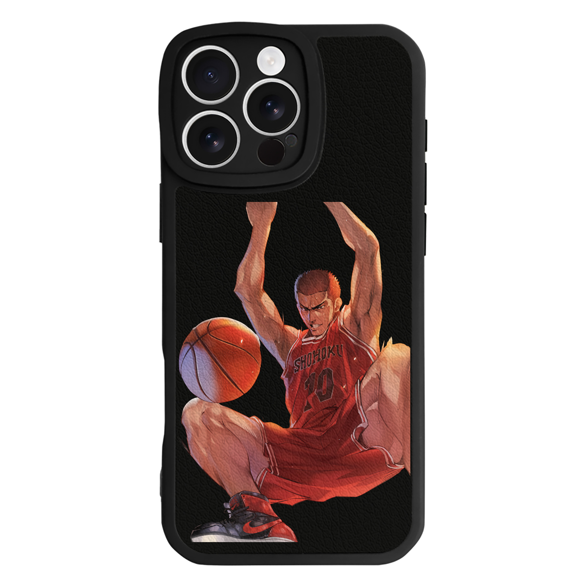 （画像用） SLAM DUNK／スラムダンク 【iPhone 16シリーズ対応】シリコンスマホケース（レザー調） 材質：シリコン